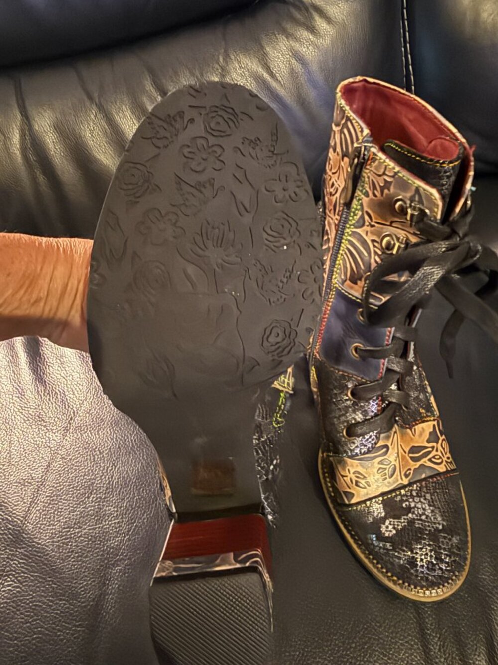 L'Artiste by Spring Step Women's Genuine Leather Boot - Picture 3 of 3